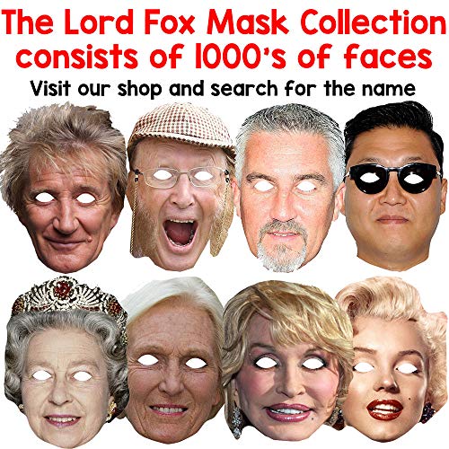 Lord Fox Máscara para la Cara Hershel Greene Scott Wilson The Walking Dead Celebrity