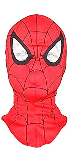 LoveLegis Máscara de hombre araña - hombre araña - adulto - máscara - carnaval - tela - elástico - superhéroes - idea de regalo para cumpleaños