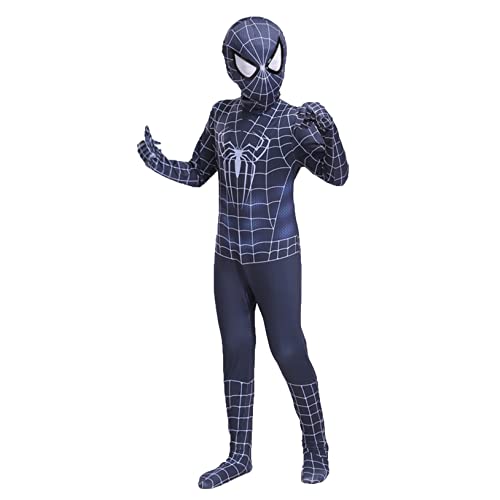 LQ-LIMAO Disfraz de cuerpo entero de Venom Spider Man, simbionte, cosplay, para niños y adultos, fiestas de cumpleaños, juego de rol, ropa siamesa, ropa siamesa, ropa para fanáticos de la película,