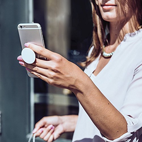 Máscara de fantasma comiendo calabaza - Halloween divertido PopSockets Agarre y Soporte para Teléfonos y Tabletas