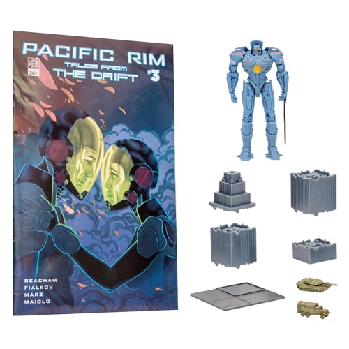 McFarlane - Pacific Rim - Gipsy Danger (Jaeger) 4" Figure Playset & Comic