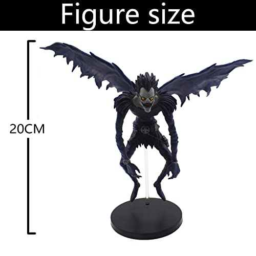 Miotlsy Figura de Ryuk de Death Note,Figura de Anime Death Note Juguetes de Dibujos Animados Modelo Muñecas,Figura De Juguete Muñeca Adorno Coleccionable Apto para Niños Adolescentes y Adultos,20CM