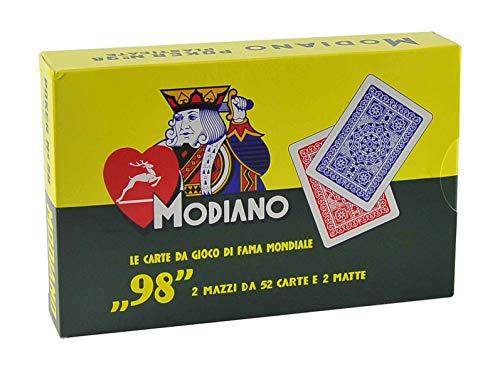 Modiano Poker 98 - Juego de cartas (en italiano)