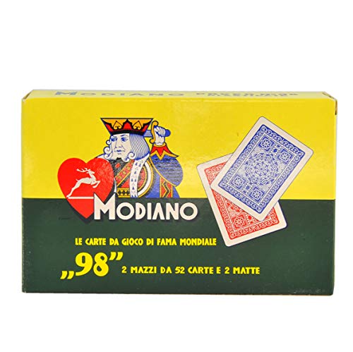 Modiano Poker 98 - Juego de cartas (en italiano)