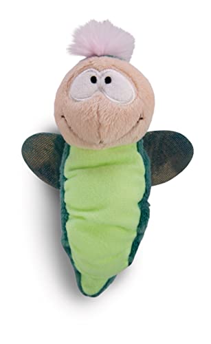 NICI- MagNICI luciérnaga Glim Jim 12cm Verde - Peluche sostenible con imán - Animal magnético para frigorífico, Pizarra, Metal y Mucho más Gran Idea de Regalo (49103)