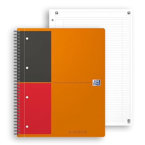 Oxford Activebook International - Cuaderno, A rayas , A4, 80 hojas