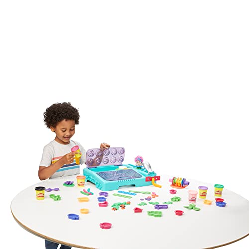 Play-Doh, Valigietta per Creare, con più 30 strumenti e 10 vasetti di Pasta da modellare atossica, Multicolor, Medium (Hasbro 5010994112080)