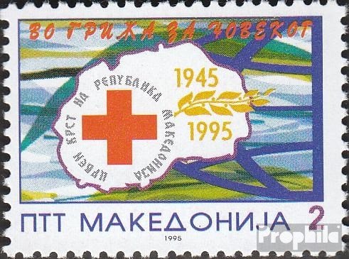 Prophila Collection Macedonia 42 (Completa.edición.) 1995 roja Cruz (Sellos para los coleccionistas) Cruz Roja