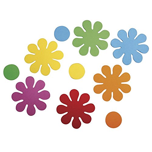 Rayher – 30145999 – Crepla Troquelado, Flores, 5,5 cm, Autoadhesivo, SB