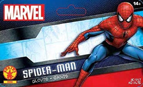 Rubies 's Oficial Marvel Spider-Man Adultos Guantes Talla única