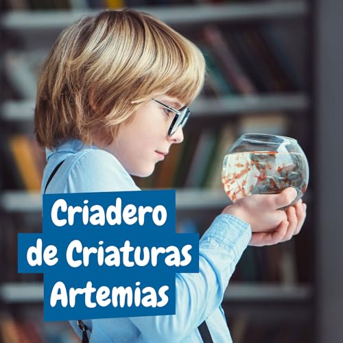 Science4you Artemias Mascotas Jurásicas (Familia de Triops) - CREA un Ecosistema, Animales Vivos Acuáticos, Dragones de Agua + Pecera para Niños, Juegos, Juguetes, Regalo para Niño y Niña 6+ años