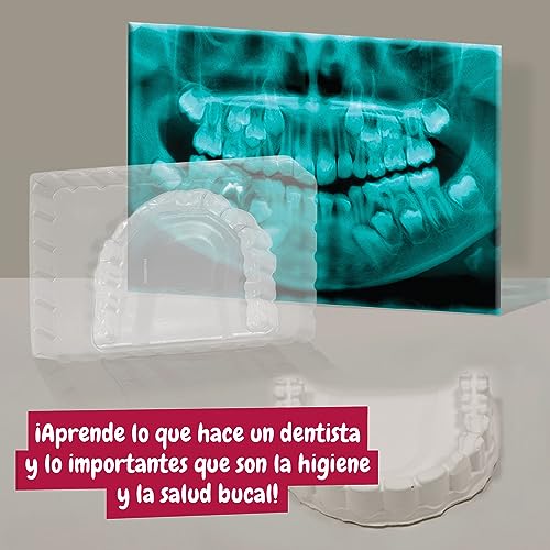 Science4you Mi Primer Kit de Dentista - Kit Medico Infantil con Juegos de Dentistas y Médicos para Niños, 10 Actividades, Dentista de Juguete, Juegos Infantiles, Regalos para Niños y Niñas 5 años