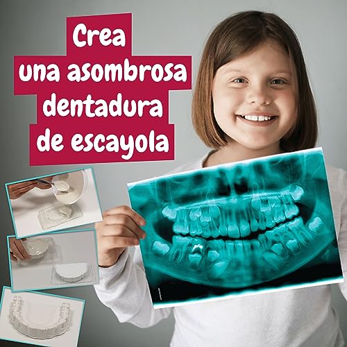 Science4you Mi Primer Kit de Dentista - Kit Medico Infantil con Juegos de Dentistas y Médicos para Niños, 10 Actividades, Dentista de Juguete, Juegos Infantiles, Regalos para Niños y Niñas 5 años