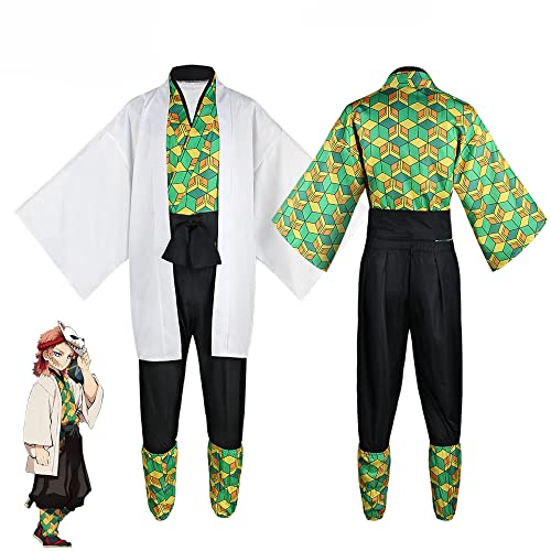 SOOYOOYOO Sabito Cosplay Kimono Carnaval Trajes De Actuación Regalo De Fantasía Para Fanáticos Unisexo [El Disfraz No Se Vende Ni Es Creado Por Sabito]