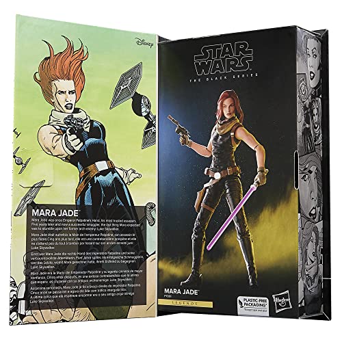 Star Wars The Black Series - Mara Jade - Figura de colección Figuras de acción a Escala de 15 cm