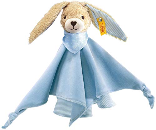 Steiff 237478 - Toalla Completa de Liebre de Peluche Color Azul (20 cm)