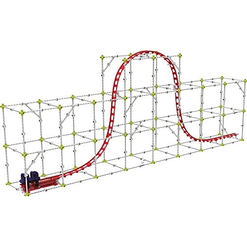 Thames & Kosmos, 625417, Roller Coaster Engineering, The Physics of Forces and Fun, Build Your Own Working Roller Coaster, Ages 8+