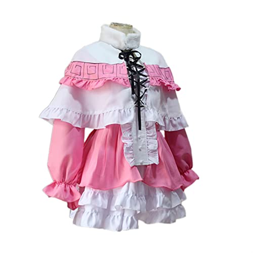 TIIFFY Anime mis-s ko-bayashi's Dra-gon m-aid Cosplay disfraz k-anna ka-mui falda Lolita conjunto uniforme traje fiesta de Halloween (Color : A, Size : M)