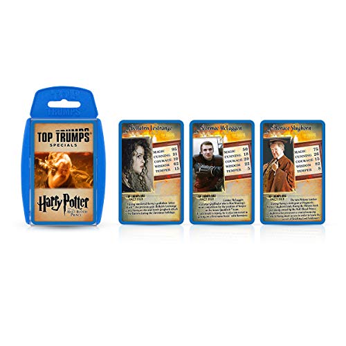 Top Trumps Harry Potter y el Príncipe Medio Sangre Juego de Cartas Especiales