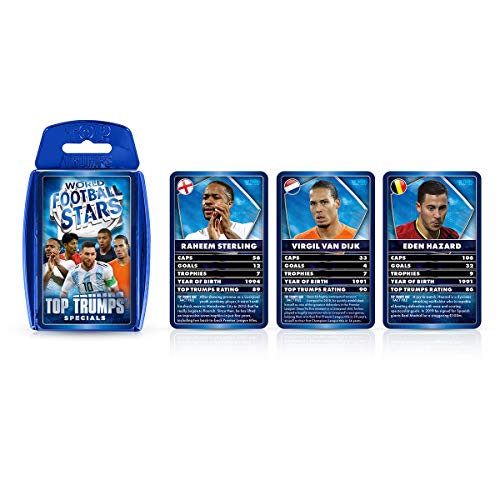 Top Trumps World Football Stars Specials Juego de Cartas