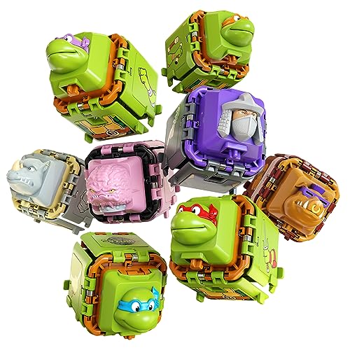Tortugas Ninja Battle Cube - Raphaelo Vs Krang 2 Pack - Battle Set
