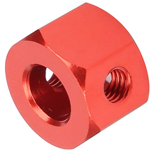 VGEBY Adaptador de Cubo de transmisión Hexagonal de extensión de Rueda de aleación de Aluminio de 5 mm a 12 mm para RC Car WPL D12 RC Truck(Rojo) Sportinggoods Accesorios para Modelos De Coches