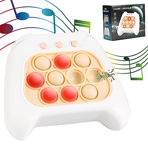 Weinsamkeit Pop It Fidget Toy, Juego Pop it Electrónico para Niños, Push Burbujas Juego Consola, Descompresión Rompecabezas Máquina de Juego, Pop it Bubble Sensory Fidget Juguetes para Niños y Adultos