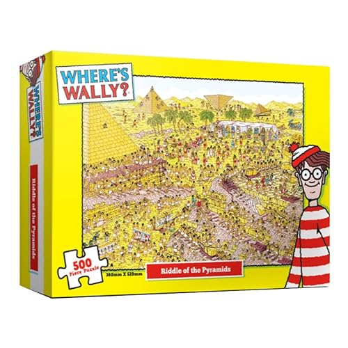 Where's Wally Puzzle Riddle of the Pyramids Jigsaw-500