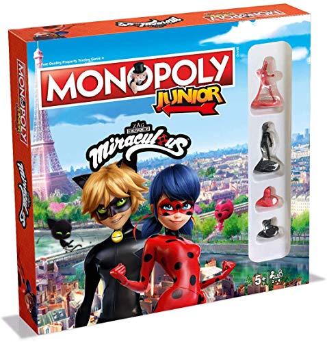 Winning Moves Miraculous Monopoly Junior Board Game - English Version