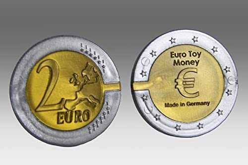 WISSNER aktiv lernen-80 EURO Rechengeld Münzen-RE-Plastic Monedas de 80 euros para aprender de forma activa, multicolor (080610.080) , color/modelo surtido