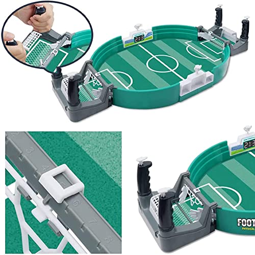 WOQU Football Table Interactive Game, Parent-Child Interactive Soccer Games, Table Football Pinball Game for Indoor Game Room (B-Medium)