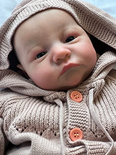 Zero Pam muñecas Bebe Reborn 48CM Bebe Reborn Niña Bebés De Silicona Pintura 3D con Venas Blanda Bebe Que Parece Reales para Niñas De 3 Años