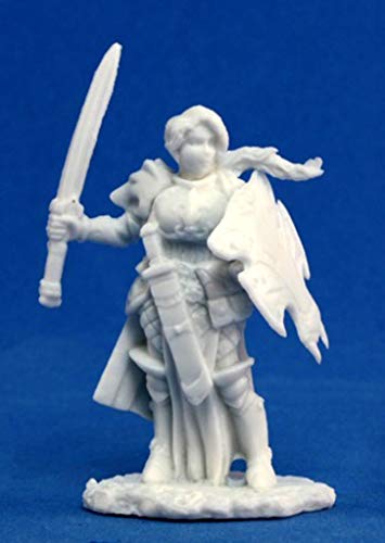 1 x Trista White Wolf - Reaper Bones Miniatura para Juego de rol Guerra - 77094