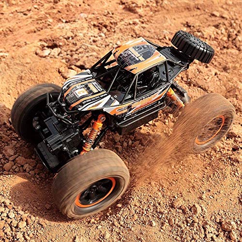 1:14 2.4GHz Monster Crawlers Chariot Todo Terreno Súper Grande 4WD Off Road Coche de Juguete niños Coches de Control Remoto Alta Velocidad Eléctrico Recargable Buggy Race Mini RC C