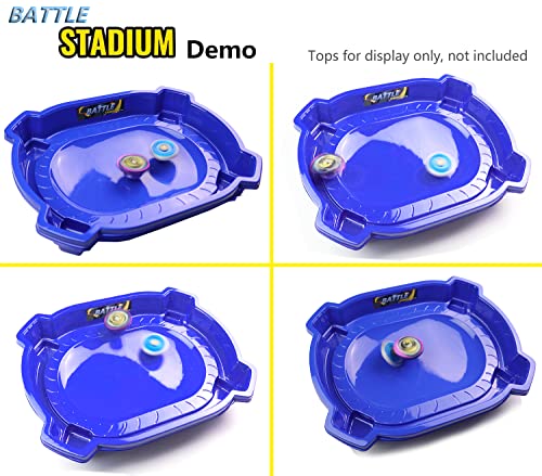 17Tek Bey Stadium Battle Arena Super Vortex Attack Type para Beyblade Burst Azul oscuro