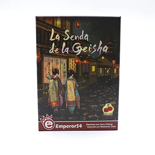 2 Tomatoes Games - La Senda de la Geisha | Juego de Mesa de Estrategia Competitivo | Temática Japonesa | Idioma: Español | 2 Jugadores