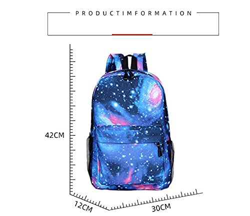 2021 Mochila Stranger Things, Mochila multifunción de Lona de Viaje con Carga USB para Estudiantes para Adolescentes, niños, niñas, Mochila Escolar-Azul relámpago 1_Código