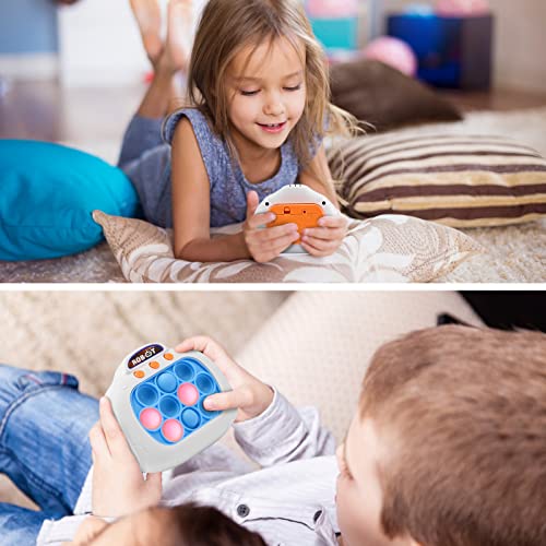 2023 Electronic Popping Game para Niños Niñas 3-12, Puzzle Pop Juegos Interactivos, Fidget Bubble Game, Breakthrough Puzzle Game Machine, Regalos de Cumpleaños para Niñas Adolescentes 6 7 8 9 10 (B)