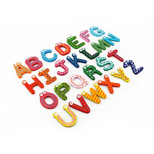 26pcs A To Z Letters Kids Alphabet Toy Alphabet Letters Fridge Magnet Alphabet Fridge Magnet, Child Educational Toy Magnetic Letters & Words