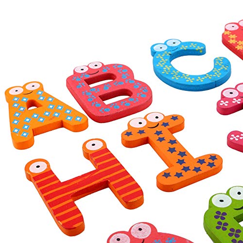 26pcs A To Z Letters Kids Alphabet Toy Alphabet Letters Fridge Magnet Alphabet Fridge Magnet, Child Educational Toy Magnetic Letters & Words