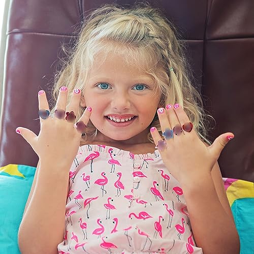 36 Piezas Anillos Niña Joyas Ajustable Anillos Set Anillos de Juguete para Niños Regalos Favores Party Fiesta de Cumpleaños