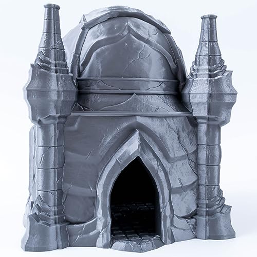 3D Vikings City of Intrigues - Casa del desierto, edificio de terreno temático mágico, perfecto para juegos de rol de mesa y juegos de guerra, sin pintar