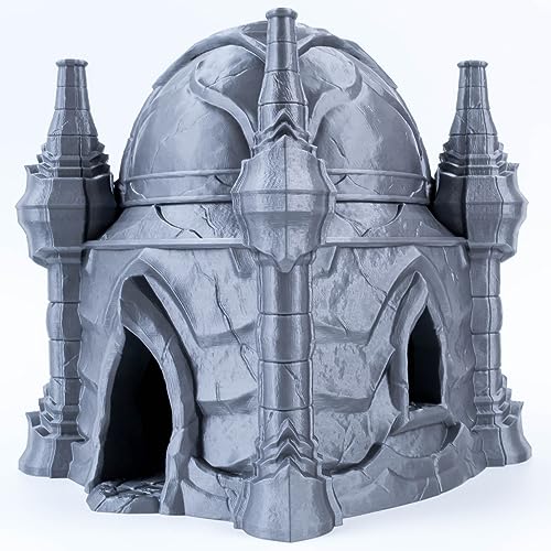 3D Vikings City of Intrigues - Casa del desierto, edificio de terreno temático mágico, perfecto para juegos de rol de mesa y juegos de guerra, sin pintar