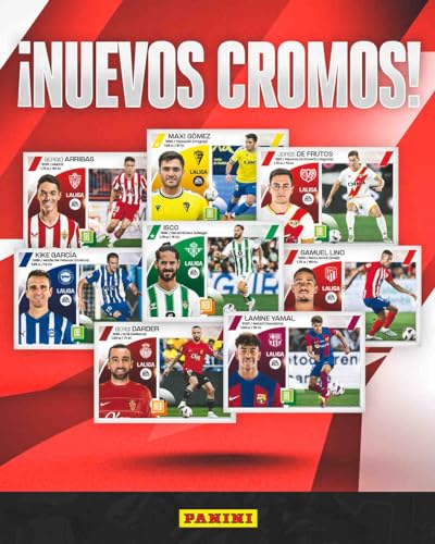 4ª edición LIGA ESTE 2023 2024 (caja con 50 sobres, 8 cromos por sobres)