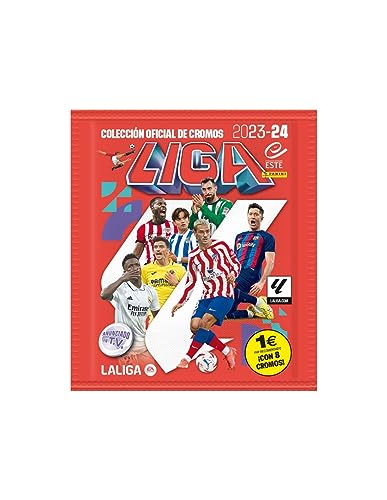 4ª edición LIGA ESTE 2023 2024 (caja con 50 sobres, 8 cromos por sobres)