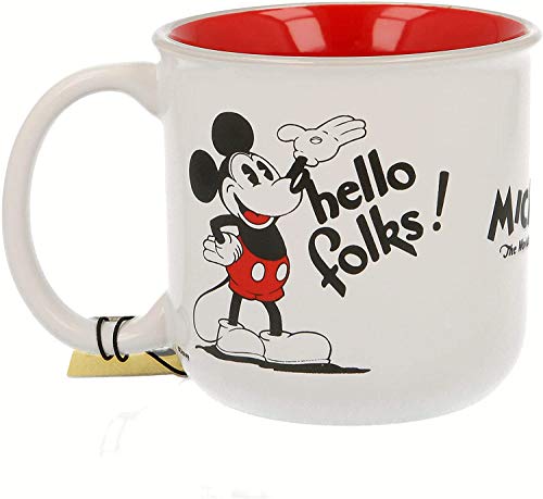 9960; Taza cerámica Disney Mickey Mouse; Taza Desayuno; Capacidad 400 ml;