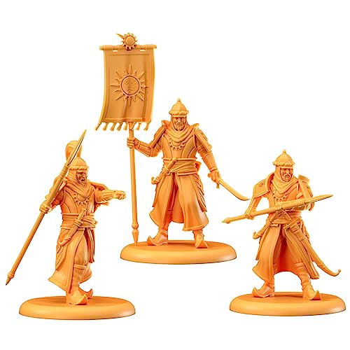 A Song of Ice and Fire Martell Spearmen Unit Box Set de figuras - Juego de estrategia para adolescentes y adultos, a partir de 14 años - 2 jugadores y más, tiempo de juego promedio 45-60 minutos -