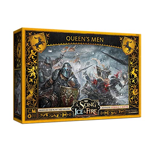 A Song of Ice and Fire Tabletop Miniatures Game – Baratheon Queen's Men Expansion Set , Strategy Game for Teens and Adults , Ages 14 and up , 2+ Players , Average Playtime 45-60 Minutes , Made by CMON