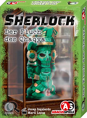 ABACUSSPIELE 48193 Sherlock - Juego de Cartas de la maldición de Qhaqya