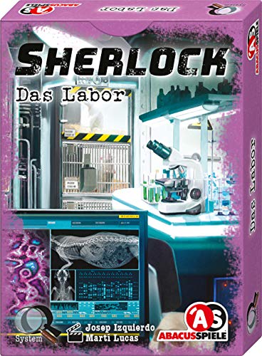 ABACUSSPIELE 48196 - Sherlock - El Laboratorio, Juego de Cartas